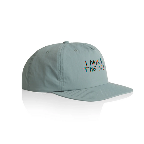I Miss The 90s Cap by Lonely Kids Club. All clothing from our T-shirts to our shorts and hoodies are ethically made, and printed packed and shipped from Sydney.