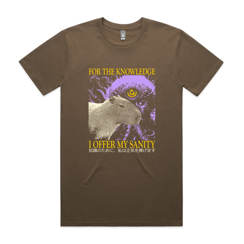 I Offer My Sanity Tee by Lonely Kids Club. All clothing from our T-shirts to our shorts and hoodies are ethically made, and printed packed and shipped from Sydney.