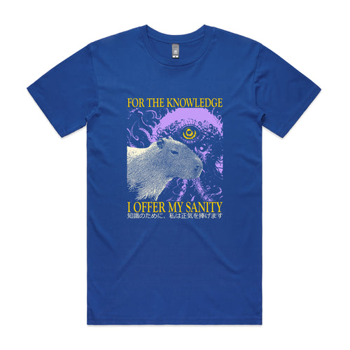 I Offer My Sanity Tee by Lonely Kids Club. All clothing from our T-shirts to our shorts and hoodies are ethically made, and printed packed and shipped from Sydney.