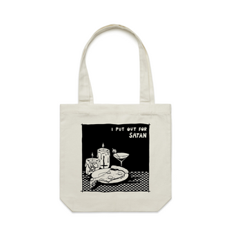 I Put Out For Satan Tote