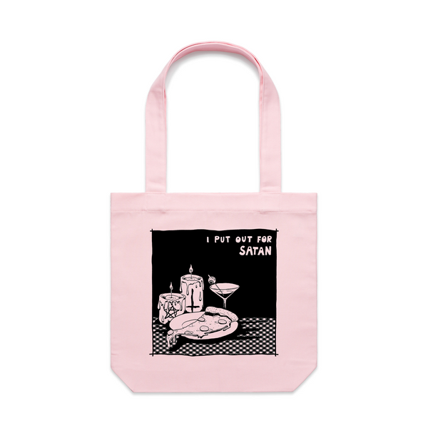 I Put Out For Satan Tote