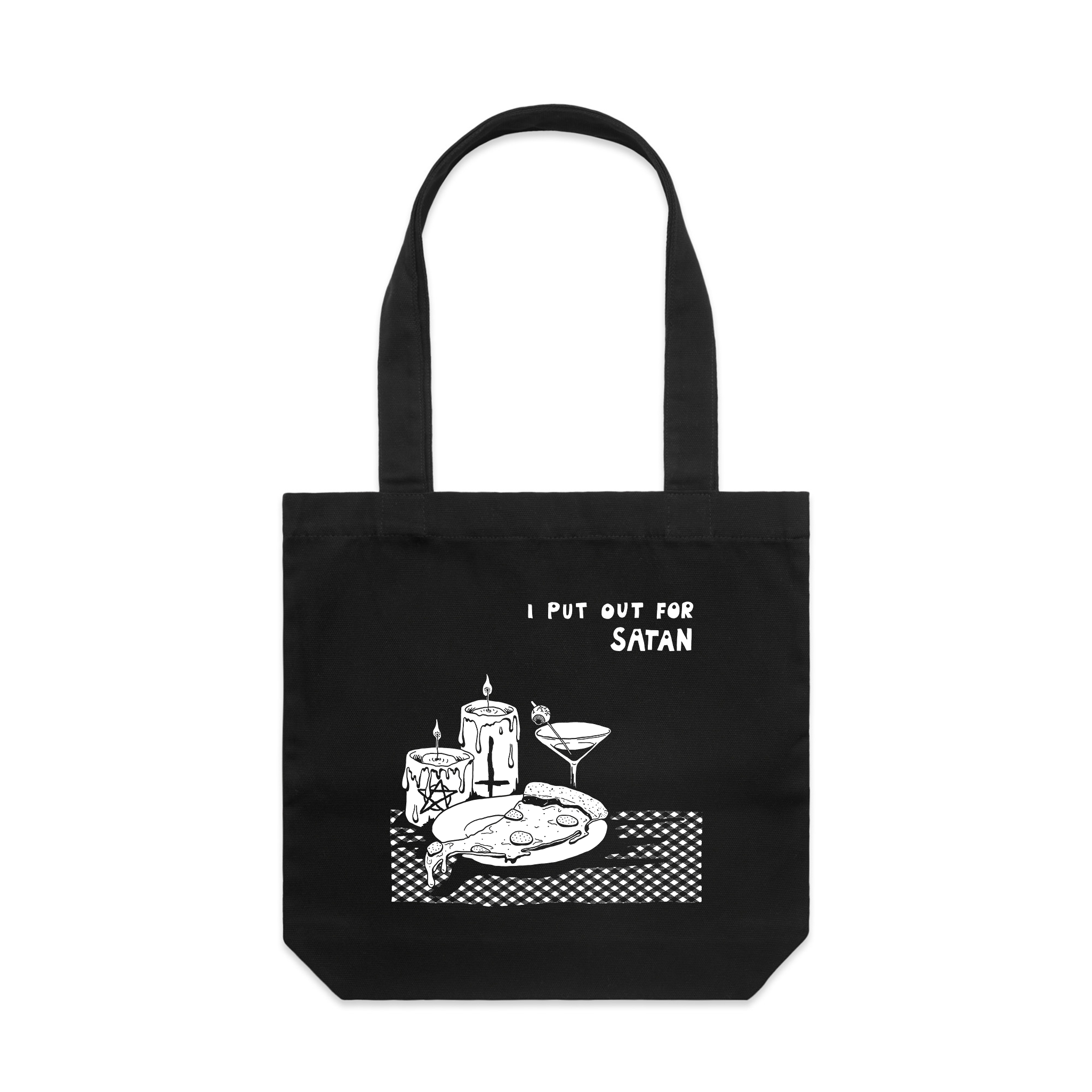 I Put Out For Satan Tote