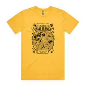 I Serve The Bees Tee by Lonely Kids Club. All clothing from our T-shirts to our shorts and hoodies are ethically made, and printed packed and shipped from Sydney.