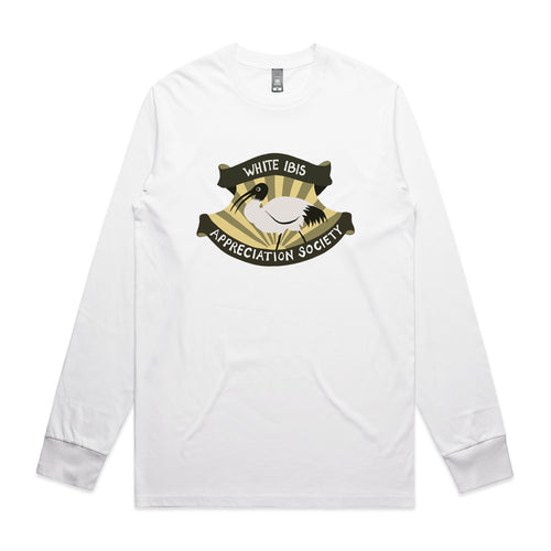 White Ibis Tee by Lonely Kids Club. All clothing from our T-shirts to our shorts and hoodies are ethically made, and printed packed and shipped from Sydney.