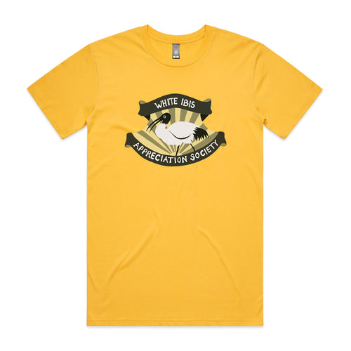 White Ibis Tee by Lonely Kids Club. All clothing from our T-shirts to our shorts and hoodies are ethically made, and printed packed and shipped from Sydney.