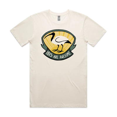 Ibis Are Awesome Tee by Lonely Kids Club. All clothing from our T-shirts to our shorts and hoodies are ethically made, and printed packed and shipped from Sydney.