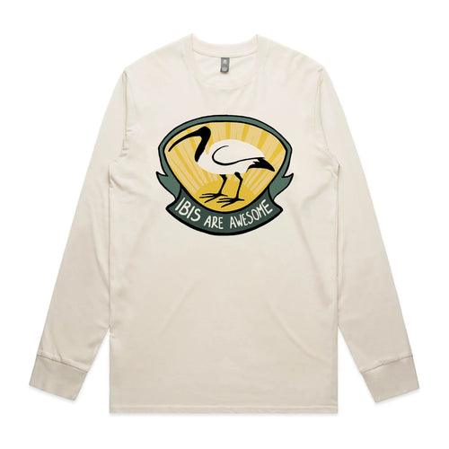 Ibis Are Awesome Tee by Lonely Kids Club. All clothing from our T-shirts to our shorts and hoodies are ethically made, and printed packed and shipped from Sydney.