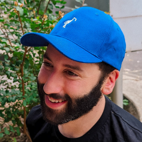 Ibis Logo Cap by Lonely Kids Club. All clothing from our T-shirts to our shorts and hoodies are ethically made, and printed packed and shipped from Sydney.