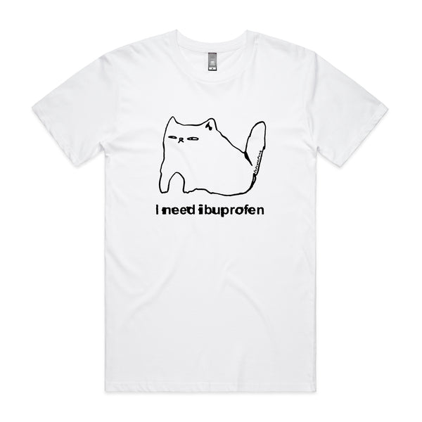 Ibuprofen Cat Tee