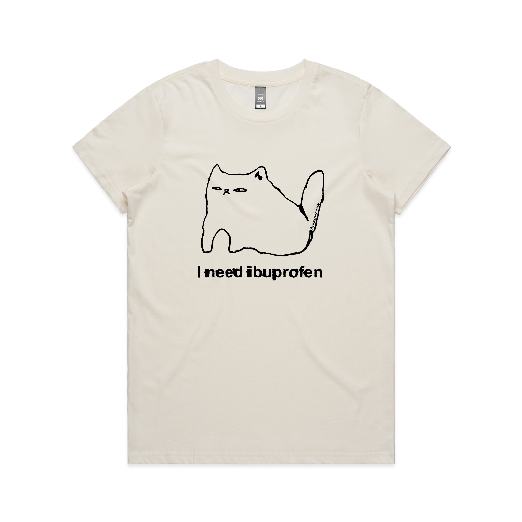 Ibuprofen Cat Tee