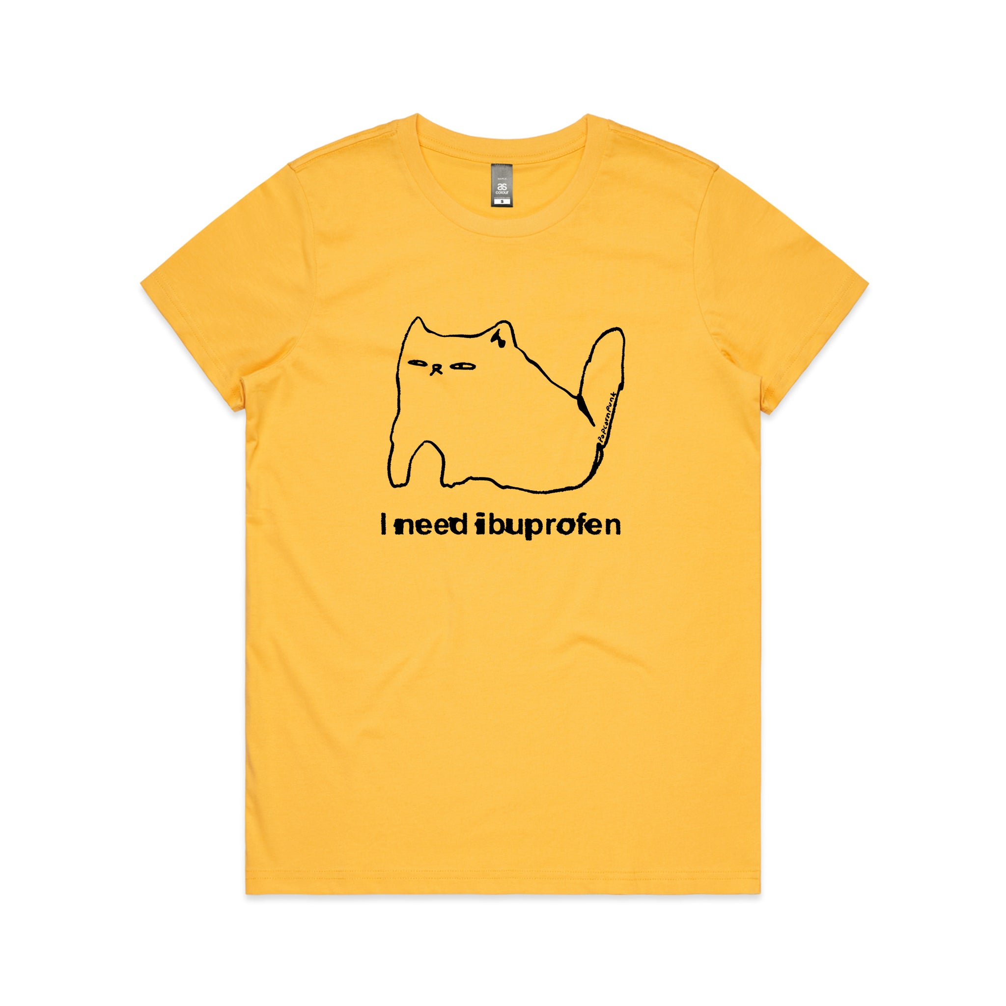 Ibuprofen Cat Tee