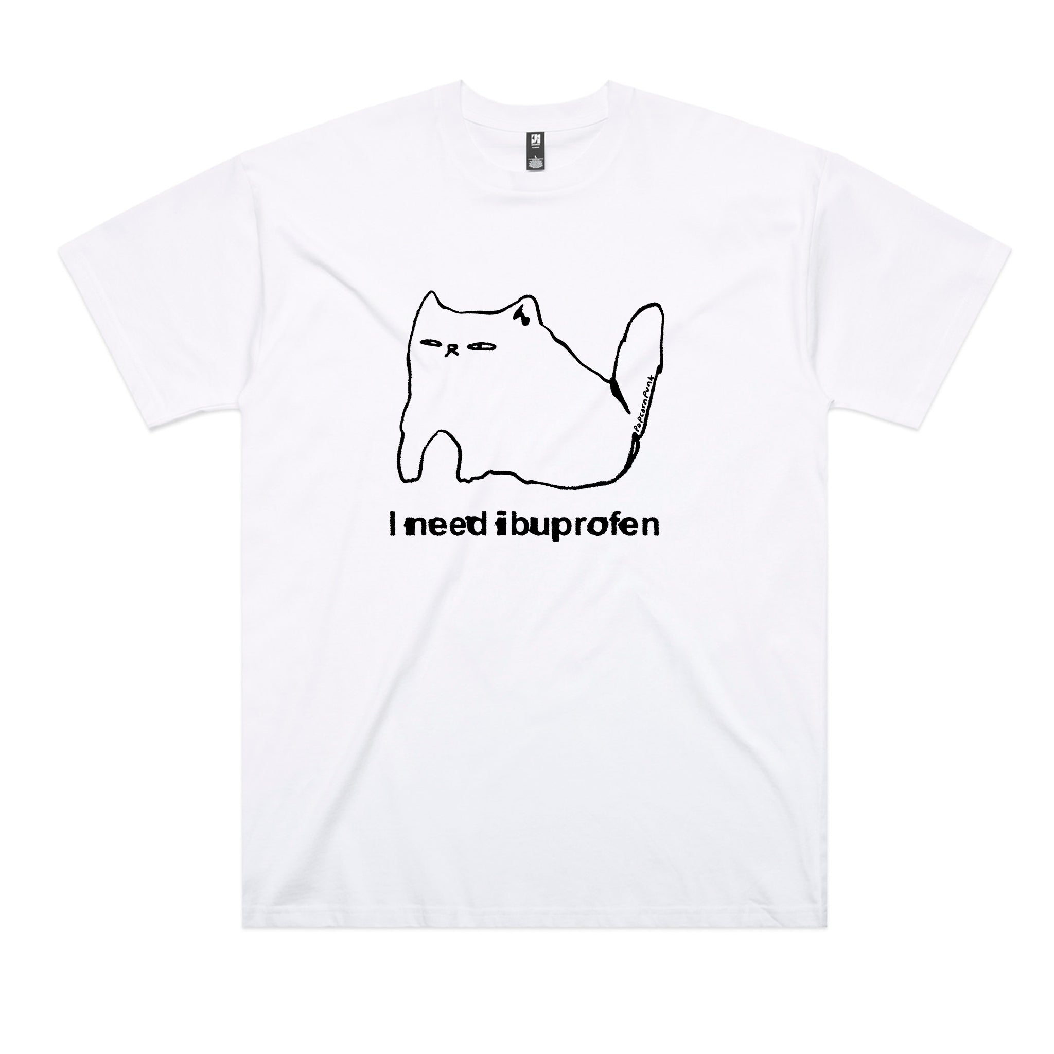 Ibuprofen Cat Tee