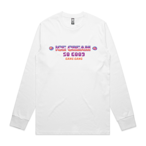 Ice Cream So Good Tee by Lonely Kids Club. All clothing from our T-shirts to our shorts and hoodies are ethically made, and printed packed and shipped from Sydney.