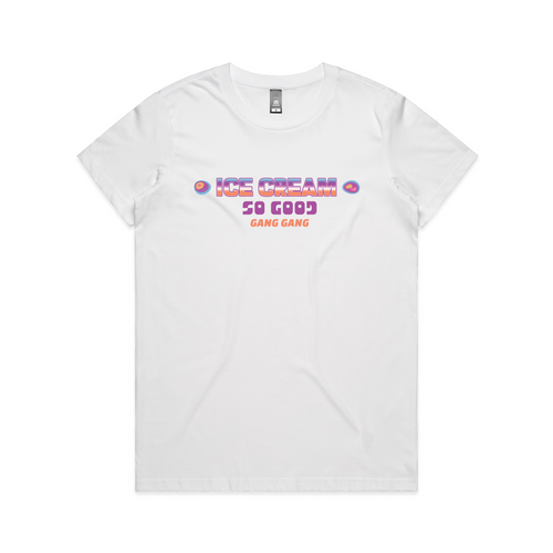 Ice Cream So Good Tee by Lonely Kids Club. All clothing from our T-shirts to our shorts and hoodies are ethically made, and printed packed and shipped from Sydney.
