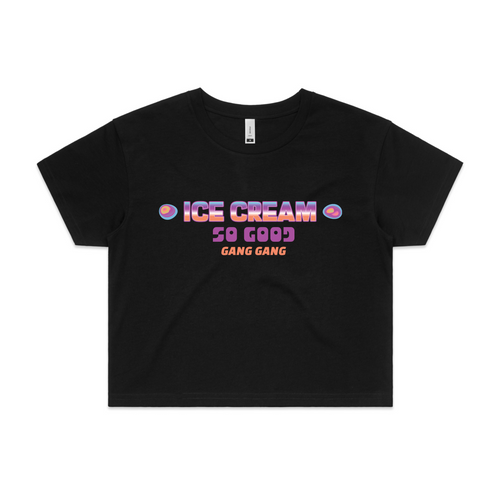 Ice Cream So Good Tee by Lonely Kids Club. All clothing from our T-shirts to our shorts and hoodies are ethically made, and printed packed and shipped from Sydney.