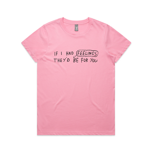 If I Had Feelings Tee by Lonely Kids Club. All clothing from our T-shirts to our shorts and hoodies are ethically made, and printed packed and shipped from Sydney.
