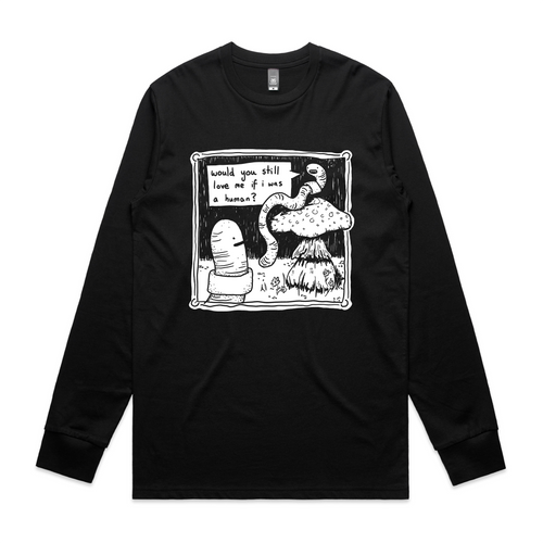 If I Was A Human Tee by Lonely Kids Club. All clothing from our T-shirts to our shorts and hoodies are ethically made, and printed packed and shipped from Sydney.