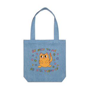 I'll Throw Up Tote