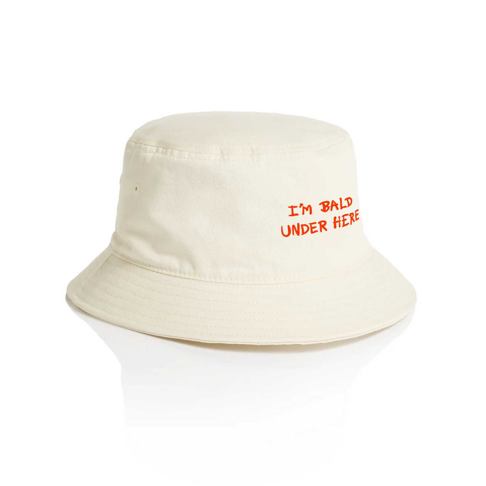 I'm Bald Under Here Bucket Hat