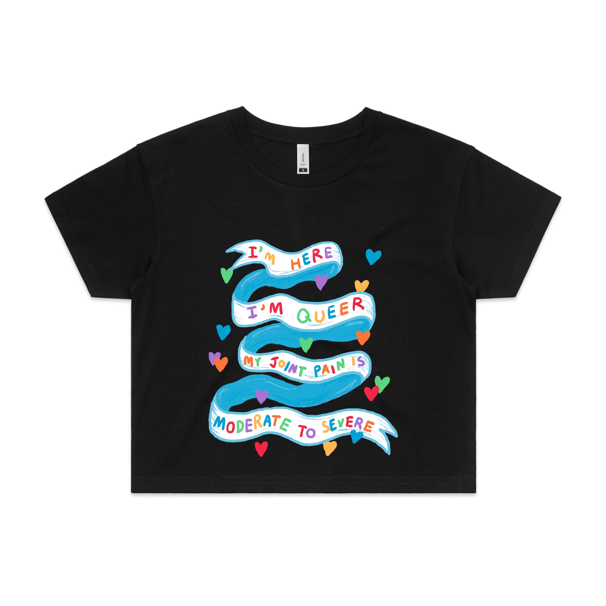 I'm Here I'm Queer Tee