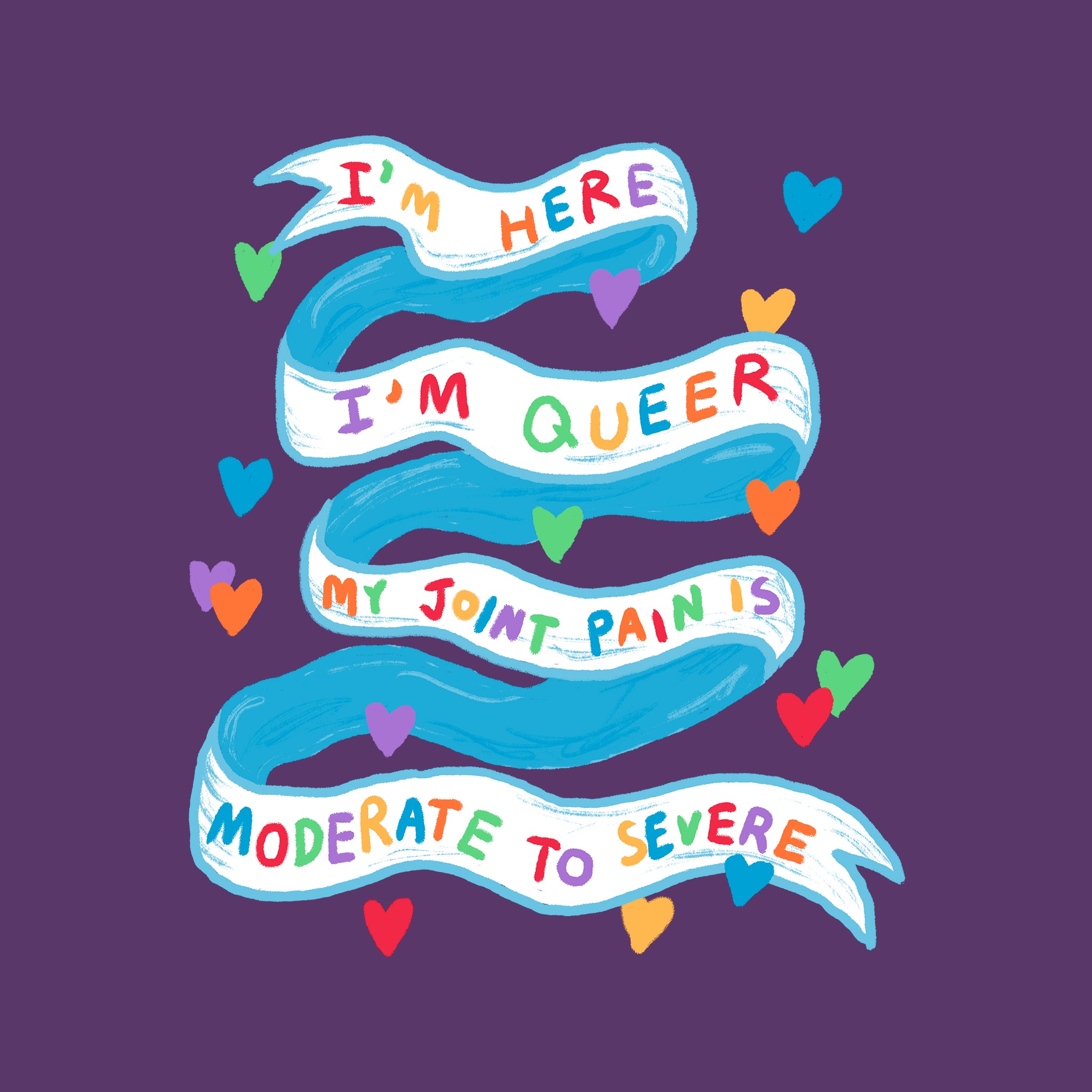 I'm Here I'm Queer Tee