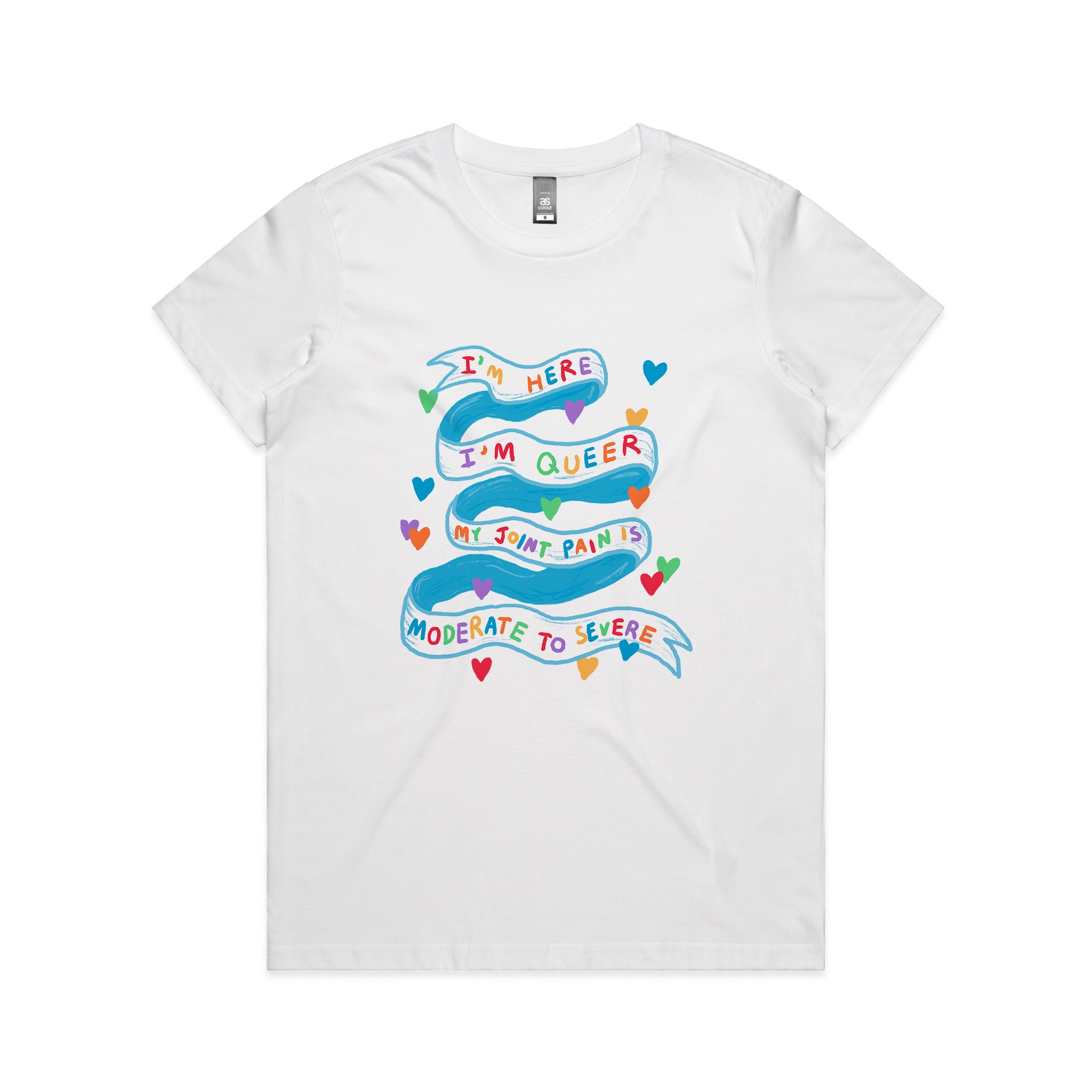 I'm Here I'm Queer Tee