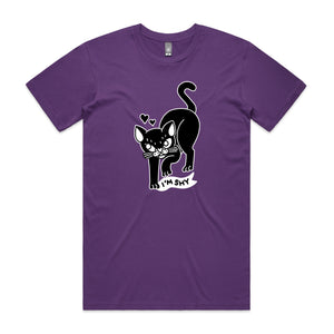 I'm Shy Tee by Lonely Kids Club. All clothing from our T-shirts to our shorts and hoodies are ethically made, and printed packed and shipped from Sydney.