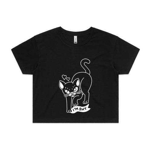 I'm Shy Tee by Lonely Kids Club. All clothing from our T-shirts to our shorts and hoodies are ethically made, and printed packed and shipped from Sydney.