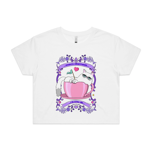 I'm Still Me Tee by Lonely Kids Club. All clothing from our T-shirts to our shorts and hoodies are ethically made, and printed packed and shipped from Sydney.