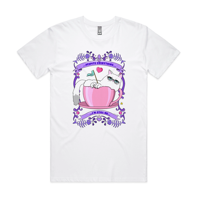 I'm Still Me Tee by Lonely Kids Club. All clothing from our T-shirts to our shorts and hoodies are ethically made, and printed packed and shipped from Sydney.