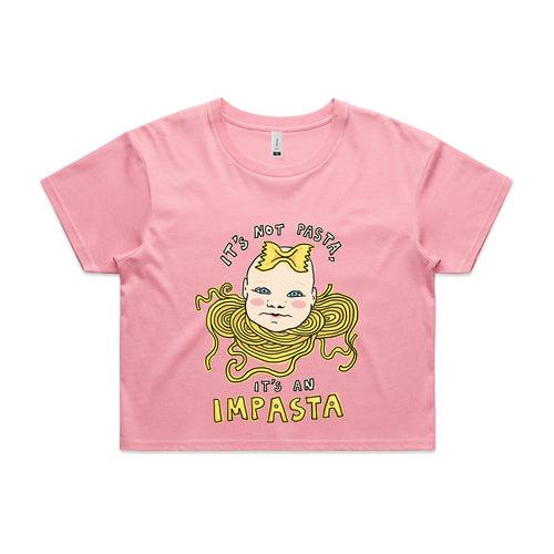 Impasta Tee by Lonely Kids Club. All clothing from our T-shirts to our shorts and hoodies are ethically made, and printed packed and shipped from Sydney.