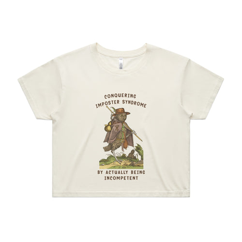 Imposter Syndrome Tee by Lonely Kids Club. All clothing from our T-shirts to our shorts and hoodies are ethically made, and printed packed and shipped from Sydney.