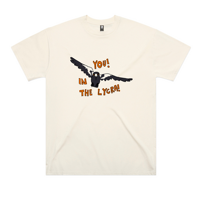 In The Lycra Oversized Tee by Lonely Kids Club. All clothing from our T-shirts to our shorts and hoodies are ethically made, and printed packed and shipped from Sydney.