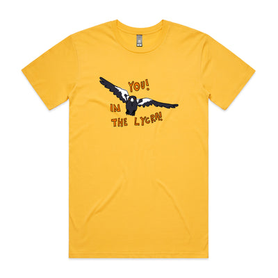 In The Lycra Tee by Lonely Kids Club. All clothing from our T-shirts to our shorts and hoodies are ethically made, and printed packed and shipped from Sydney.