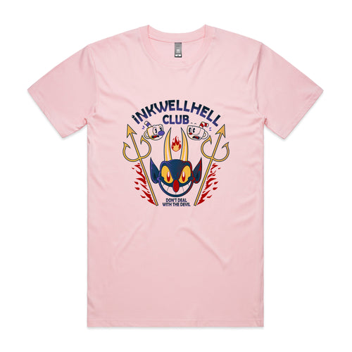 Inkwell Hell Tee by Lonely Kids Club. All clothing from our T-shirts to our shorts and hoodies are ethically made, and printed packed and shipped from Sydney.