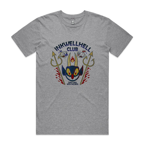 Inkwell Hell Tee by Lonely Kids Club. All clothing from our T-shirts to our shorts and hoodies are ethically made, and printed packed and shipped from Sydney.