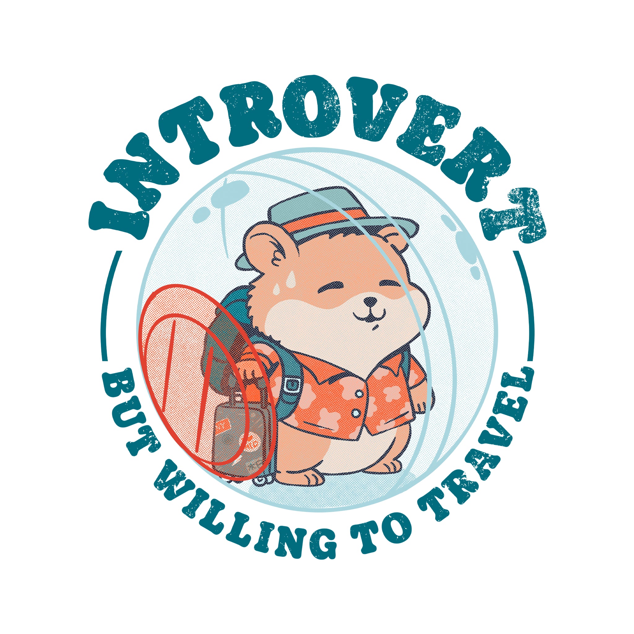 Introvert Will Travel Tee