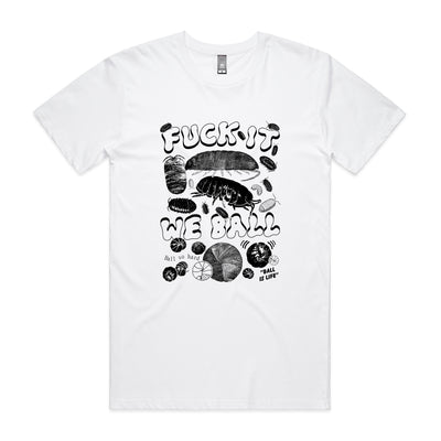 Isopod Ball Tee by Lonely Kids Club. All clothing from our T-shirts to our shorts and hoodies are ethically made, and printed packed and shipped from Sydney.