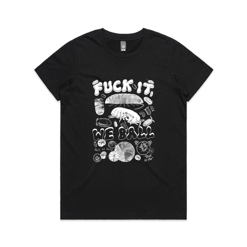 Isopod Ball Tee by Lonely Kids Club. All clothing from our T-shirts to our shorts and hoodies are ethically made, and printed packed and shipped from Sydney.