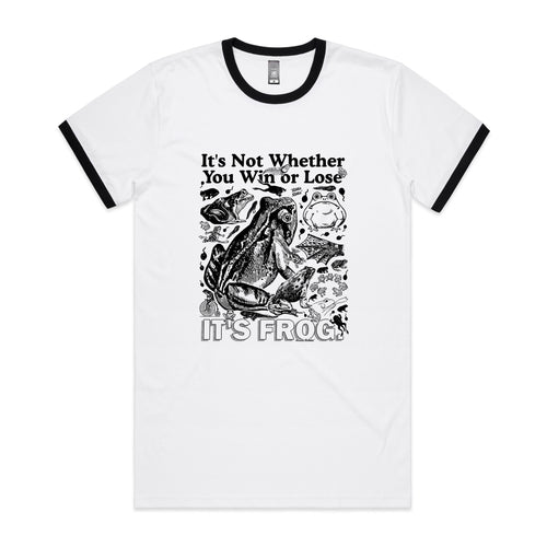 It's Frog Tee by Lonely Kids Club. All clothing from our T-shirts to our shorts and hoodies are ethically made, and printed packed and shipped from Sydney.