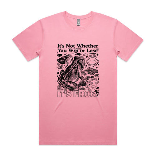 It's Frog Tee by Lonely Kids Club. All clothing from our T-shirts to our shorts and hoodies are ethically made, and printed packed and shipped from Sydney.