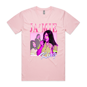 Ja'mie King Retro Tee by Lonely Kids Club. All clothing from our T-shirts to our shorts and hoodies are ethically made, and printed packed and shipped from Sydney.