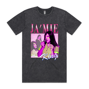 Ja'mie King Retro Tee by Lonely Kids Club. All clothing from our T-shirts to our shorts and hoodies are ethically made, and printed packed and shipped from Sydney.