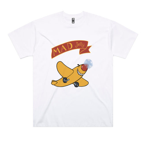 Mad Jelly Tee by Lonely Kids Club. All clothing from our T-shirts to our shorts and hoodies are ethically made, and printed packed and shipped from Sydney.
