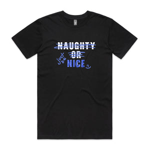 Just Be Nice Tee by Lonely Kids Club. All clothing from our T-shirts to our shorts and hoodies are ethically made, and printed packed and shipped from Sydney.