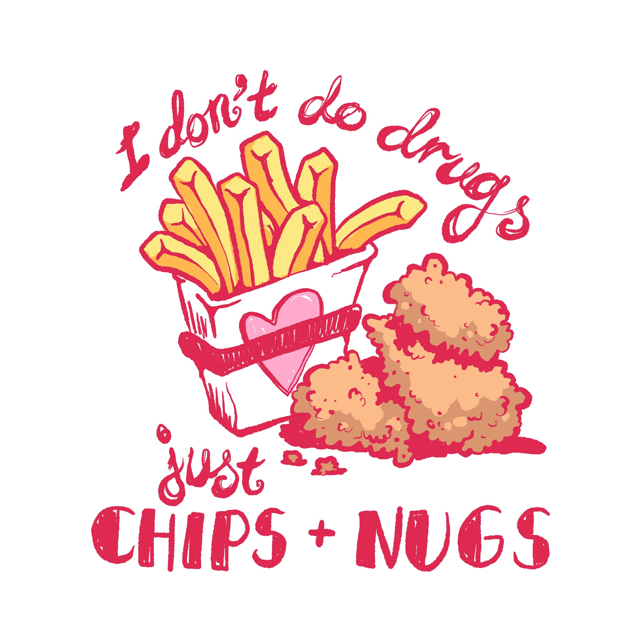 Just Chips & Nugs Tee