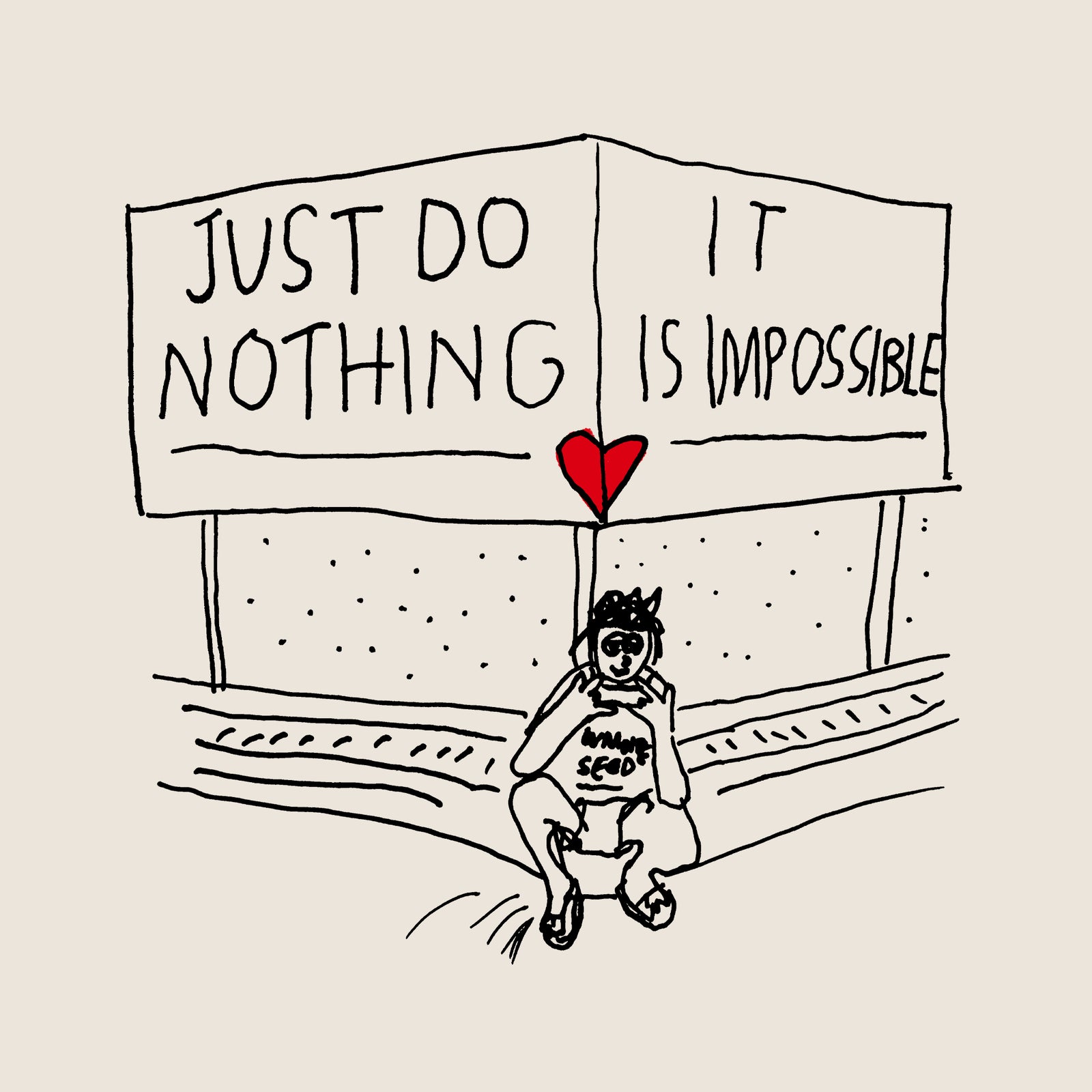 Just Do Nothing Tote
