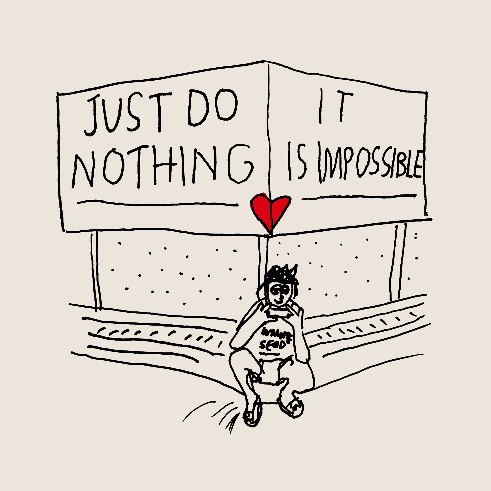 Just Do Nothing Tote