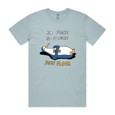 Just Floor Tee by Lonely Kids Club. All clothing from our T-shirts to our shorts and hoodies are ethically made, and printed packed and shipped from Sydney.