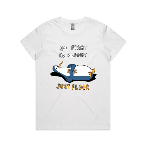 Just Floor Tee by Lonely Kids Club. All clothing from our T-shirts to our shorts and hoodies are ethically made, and printed packed and shipped from Sydney.